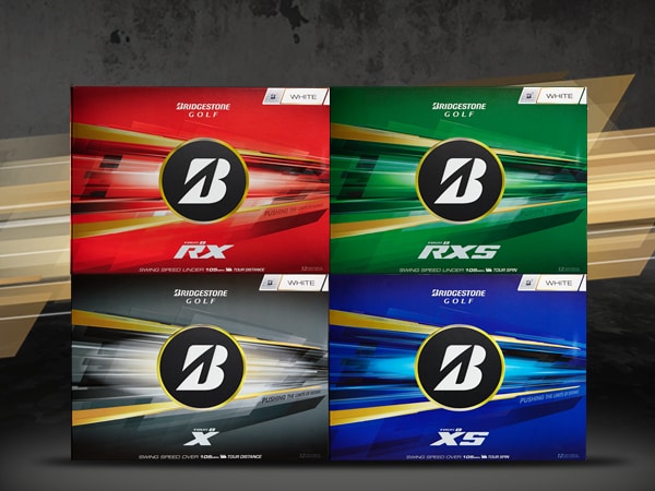 Bridgestone Golf Balls Tour Series - B330, S, RX and RXS
